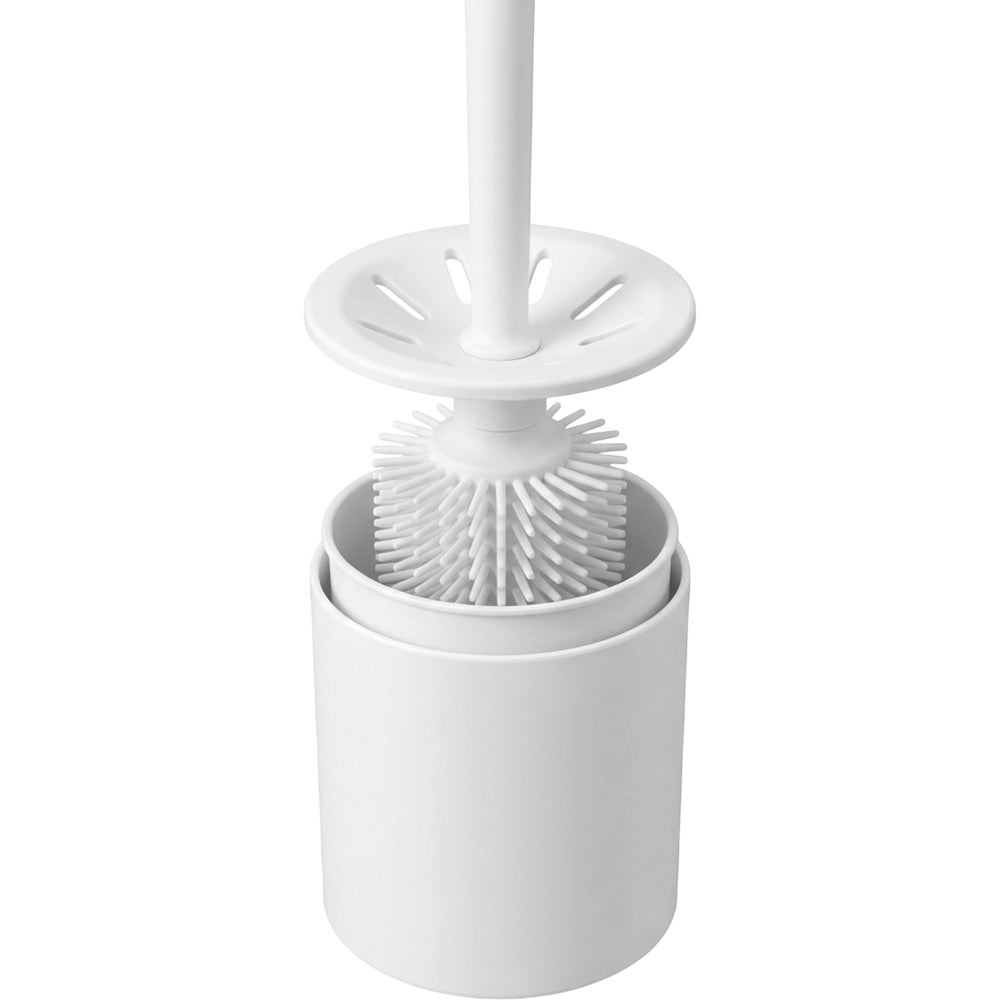 Wjfb Compact Radial Fin Toilet Brush Lift Out Cup Navy - Product view