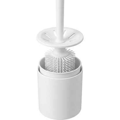 Wjfb Compact Radial Fin Toilet Brush Lift Out Cup Navy - Product view