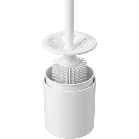 Wjfb Compact Radial Fin Toilet Brush Lift Out Cup Navy - Product view